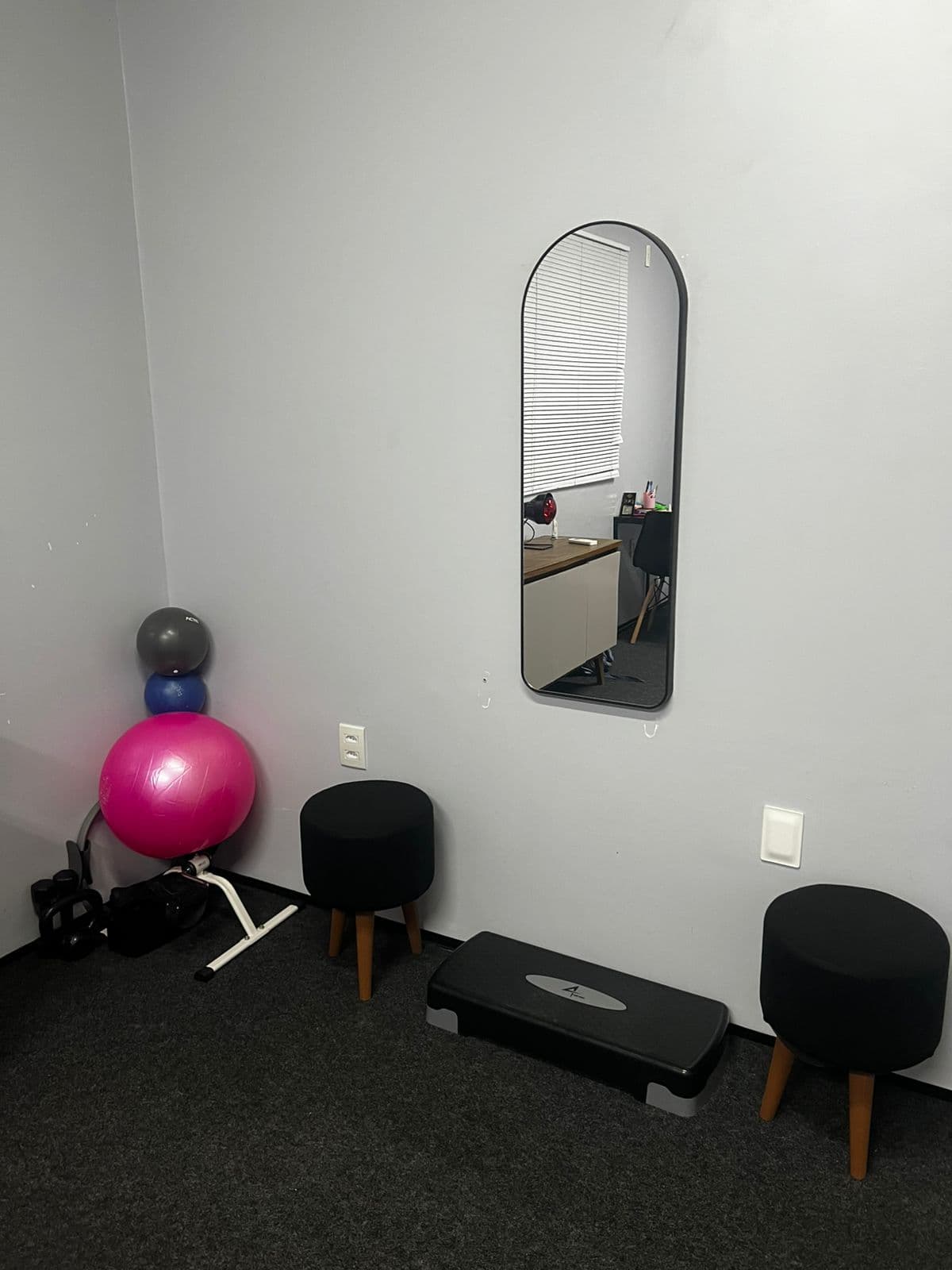 Espaço de exercícios — Dra. Dayane Oliveira, Fisioterapia e Performance